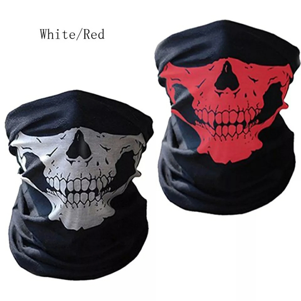COPY - 2 PC's skull face mask, face covers